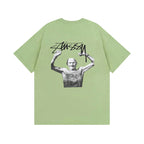 Stussy T-Shirts Casual Loose Couple T-Shirts