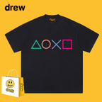 Drew T-shirts Smiley Face Symbol Printed T-shirt