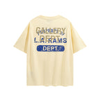 Gallery Dept T Shirts Vintage Wash Letter Printing