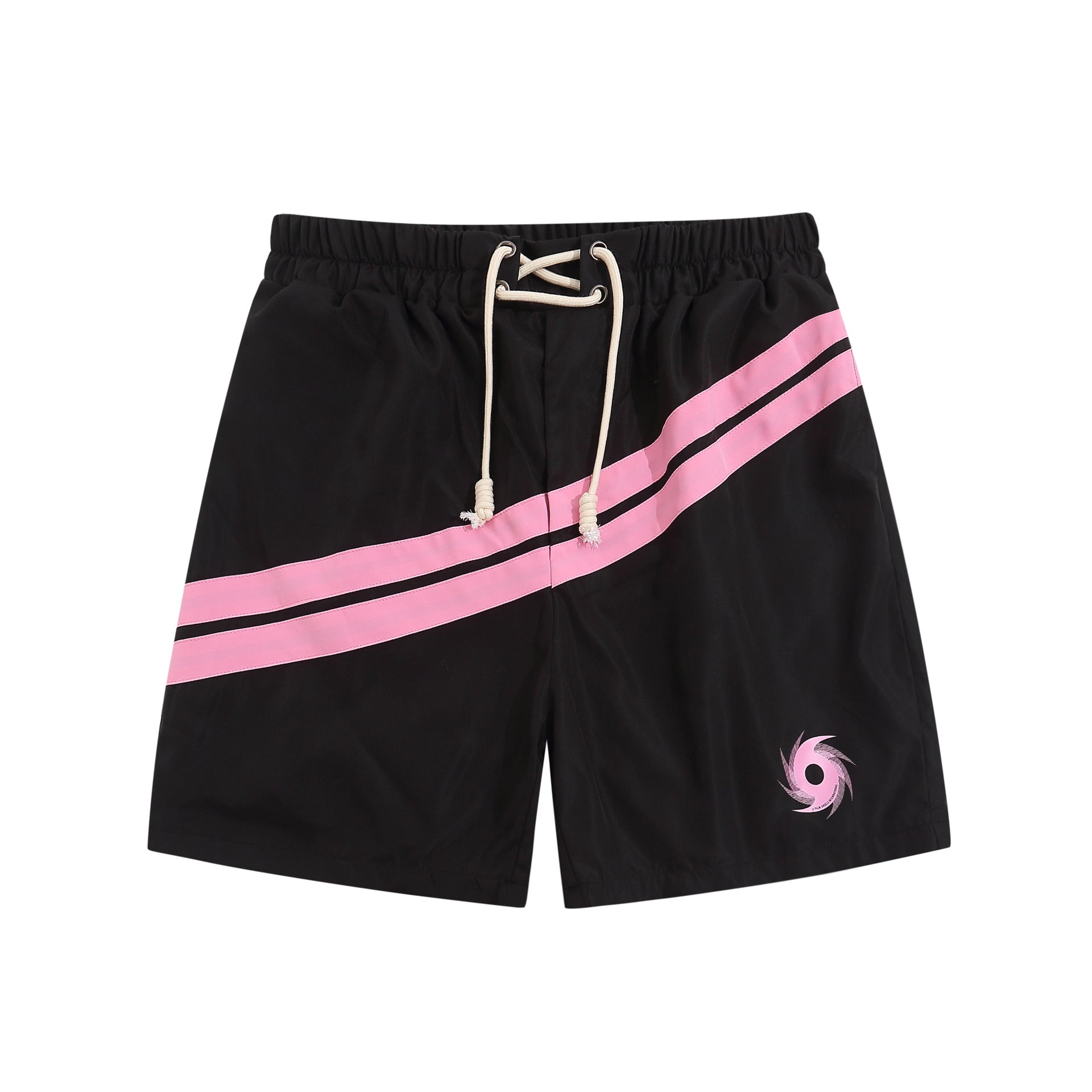 Palm Angle Shorts Palm Angels Striped Color Matching Printing Casual Beach Men and Women