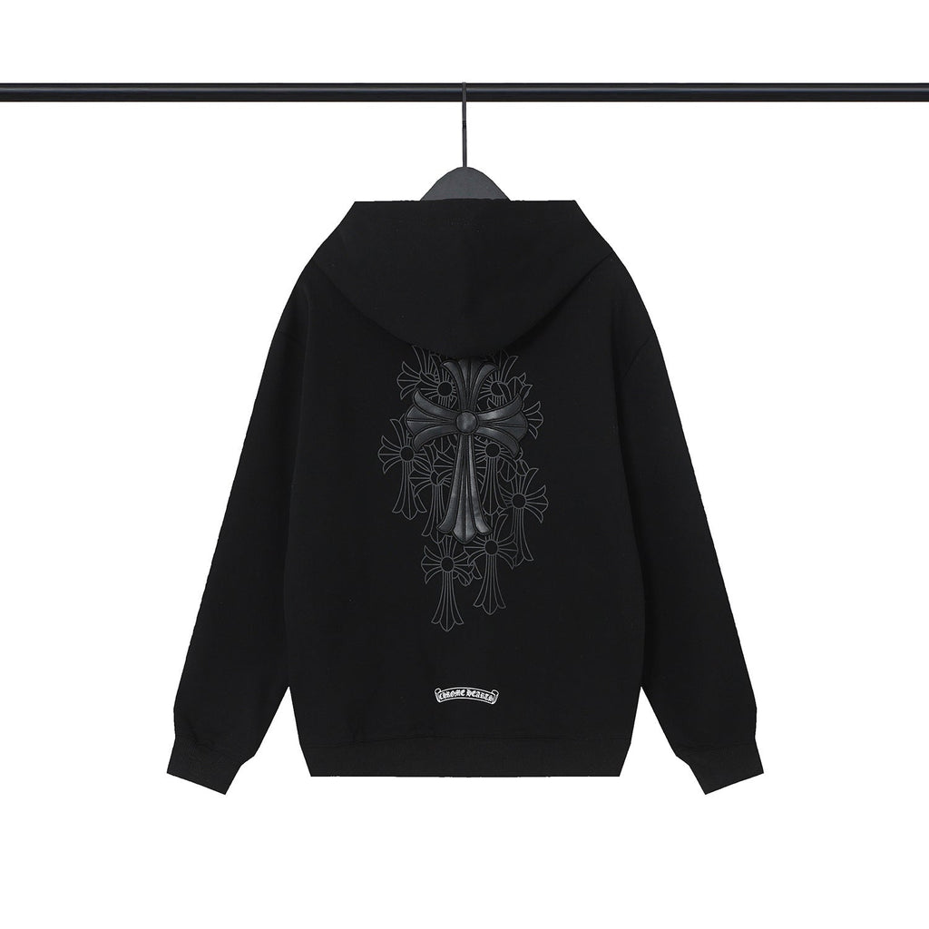 Chrome Heart Hoodie Cross Hooded Jacket Casual Couple