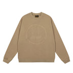 Drew House Sweatshirts Unisex Sketch Smiley Face Crew Neck Sweater