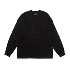 Drew House Sweatshirts Unisex Sketch Smiley Face Crew Neck Sweatshirts