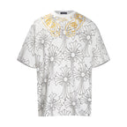 Chrome Heart T Shirts Croatian Horseshoe Full Cross Sanskrit Short Sleeve