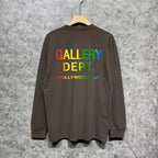 Gallery Dept Long Sleeved Shirt Fashion Brand Long Sleeve Long-Sleeved T-shirt Blouse