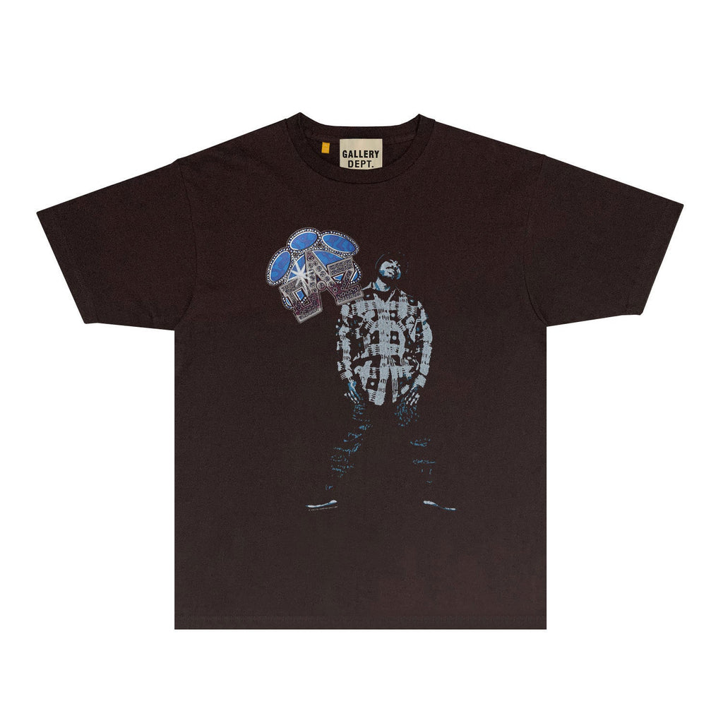 Gallery Dept T Shirts European and American Fashion Brand Tee Shirt Short Sleeve T-shirt Blouse