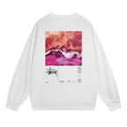 Stussy Sweatshirts Autumn/Winter Fleece Couple Sweatshirts
