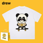 Drew T-shirts Short Sleeve Heavy Short Sleeve T-shirt Casual