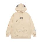 Gallery Dept Hoodie Splash Ink Letter Embroidered Hooded Sweater