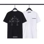 Chrome Heart T Shirts Chrome Hearts Sanskrit Horseshoe Short Sleeve T-Shirt