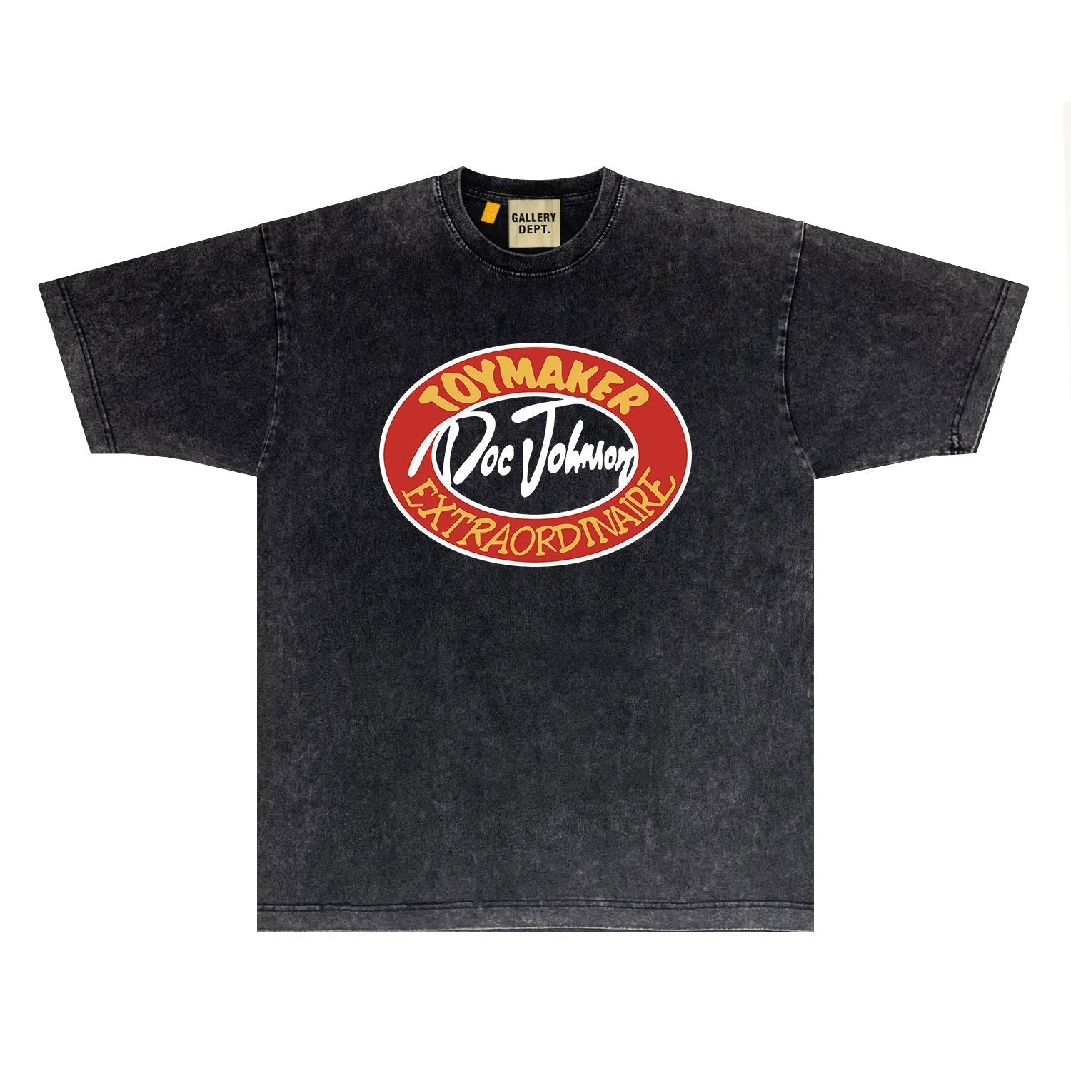 Gallery Dept T Shirts Tee Shirt Washed and Worn Short Sleeve T-shirt Blouse