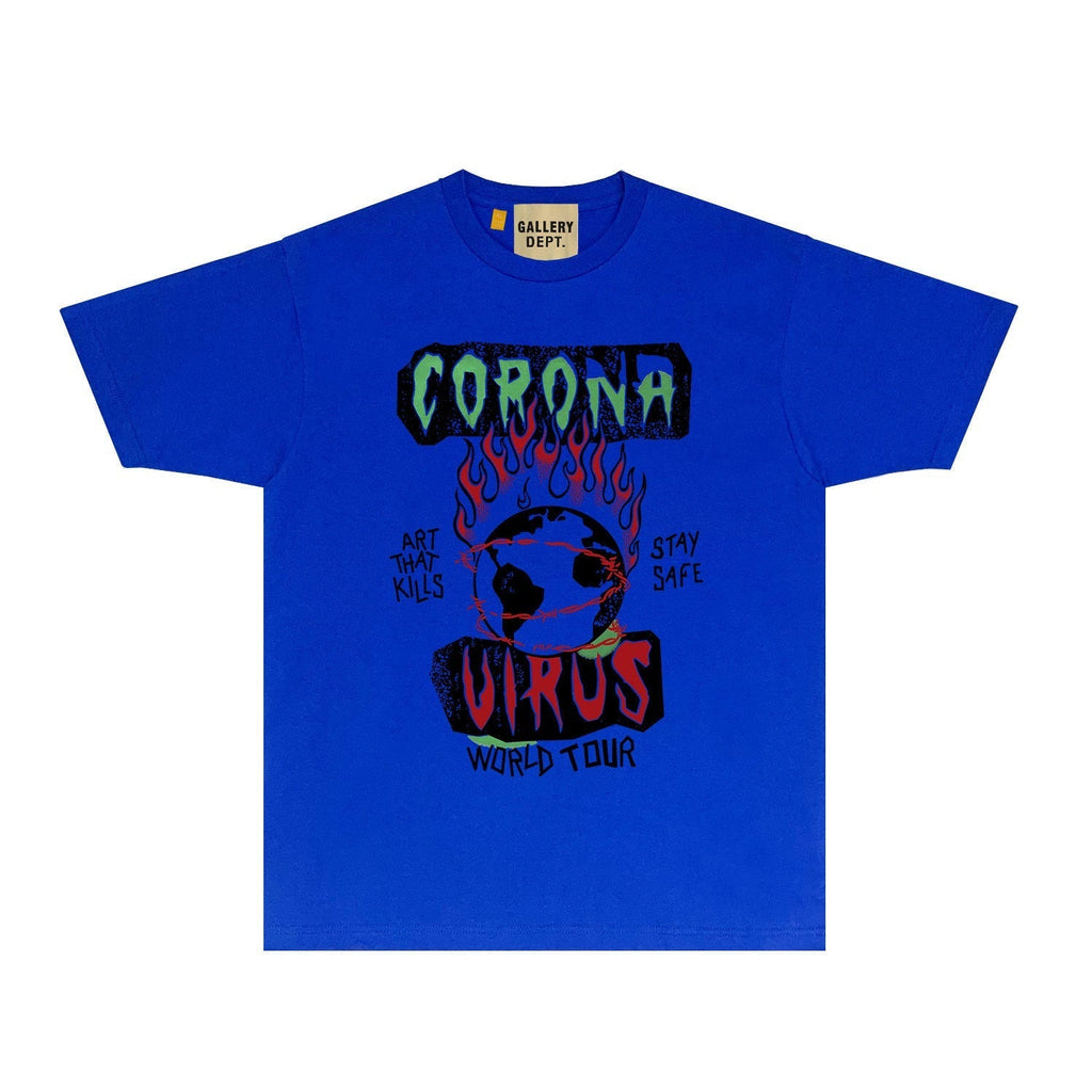 Gallery Dept T Shirts European And American Tee Shirt Short Sleeve T-Shirt Blouse