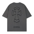 Chrome Heart T Shirts Cotton Short Sleeves
