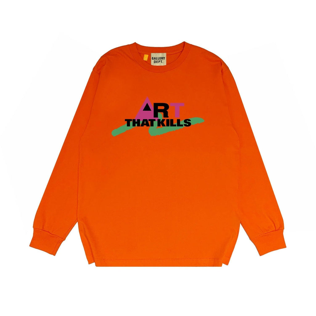 Gallery Dept Long Sleeved Shirt Fashion Brand Long Sleeve Long-Sleeved T-shirt Blouse