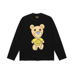 Drew House Sweatshirts Unisex Cartoon Bear Crew Neck Loose Sweater