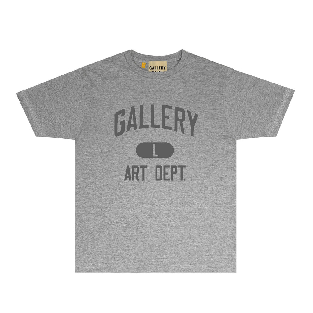 Gallery Dept T Shirt Retro Printed Loose Short-Sleeved Shirt (part2)