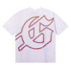 Godspeed T-shirts Skull Racing Printed Cotton Casual Short Sleeves Men and Women