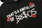 THAT'S A AWFUL LOT OF COUGH SYRUP Tomorrow Star Graphic Hoodie ¡ª detail