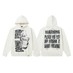 THAT'S A AWFUL LOT OF COUGH SYRUP Warning Graphic Hoodie ¡ª hero