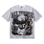 MAJESTIK Eagle Football Rhinestone Graphic T-Shirt ¡ª hero