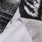 MAJESTIK Eagle Football Rhinestone Graphic T-Shirt ¡ª detail