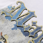 MAJESTIK Western Horse Skeleton Graphic T-Shirt ¡ª detail