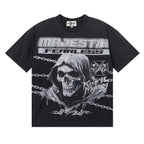 MAJESTIK Death Chain Skull Graphic T-Shirt ¡ª hero