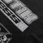 MAJESTIK Death Chain Skull Graphic T-Shirt ¡ª detail