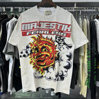 MAJESTIK Fearless Sun Graphic T-Shirt ¡ª context
