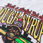 THAT'S A AWFUL LOT OF COUGH SYRUP Baseball Graphic T-Shirt ¡ª detail