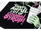 THAT'S A AWFUL LOT OF COUGH SYRUP Frankenstein Graphic T-Shirt ¡ª detail