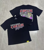 THAT'S A AWFUL LOT OF COUGH SYRUP Chest & Back Graphic T-Shirt ¡ª context