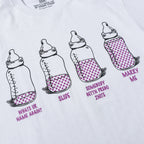 THAT'S A AWFUL LOT OF COUGH SYRUP Bottle Graphic Short-Sleeve T-Shirt ¡ª detail