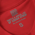 THAT'S A AWFUL LOT OF COUGH SYRUP Bottle Graphic T-Shirt ¡ª neck_label