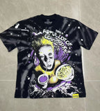 THAT'S A AWFUL LOT OF COUGH SYRUP Black Front & Back Graphic T-Shirt ¡ª front