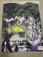 THAT'S A AWFUL LOT OF COUGH SYRUP Black Front & Back Graphic T-Shirt ¡ª context