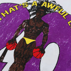 THAT'S A AWFUL LOT OF COUGH SYRUP Front & Back Graphic T-Shirt ¡ª detail