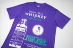 THAT'S A AWFUL LOT OF COUGH SYRUP Purple Front & Back Graphic T-Shirt ¡ª front
