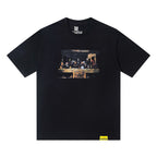 THAT'S A AWFUL LOT OF COUGH SYRUP Black Back-Print Short-Sleeve T-Shirt ¡ª hero