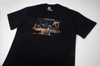 THAT'S A AWFUL LOT OF COUGH SYRUP Black Back-Print Short-Sleeve T-Shirt ¡ª front