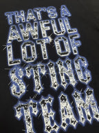 THAT'S A AWFUL LOT OF COUGH SYRUP Skull Graphic T-Shirt ¡ª detail