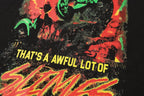 THAT'S A AWFUL LOT OF COUGH SYRUP Astronaut Slime Graphic T-Shirt ¡ª detail