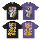 THAT'S A AWFUL LOT OF COUGH SYRUP Distressed Graphic T-Shirt ¡ª comparison