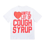 THAT'S A AWFUL LOT OF COUGH SYRUP Heart Cupid Graphic T-Shirt ¡ª back