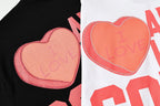 THAT'S A AWFUL LOT OF COUGH SYRUP Heart Cupid Graphic T-Shirt ¡ª fabric_closeup