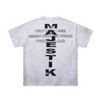 MAJESTIK Rhinestone Graphic Short-Sleeve T-Shirt ¡ª back