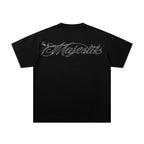 MAJESTIK Alien Rhinestone Graphic T-Shirt ¡ª back