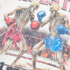 MAJESTIK Skeleton Boxing Graphic T-Shirt ¡ª detail