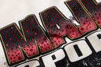 MAJESTIK Off White Graphic Sleeveless T-Shirt ¡ª detail
