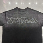 MAJESTIK Astronaut Horse Graphic T-Shirt ¡ª detail